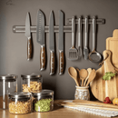 Barra Magnética 33 cm para Facas e Utensílios  Organização Prática na Parede